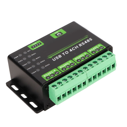 USB to 4CH RS485 Converter Onboard TVS Anti Thunder 120R Resistors Industrial