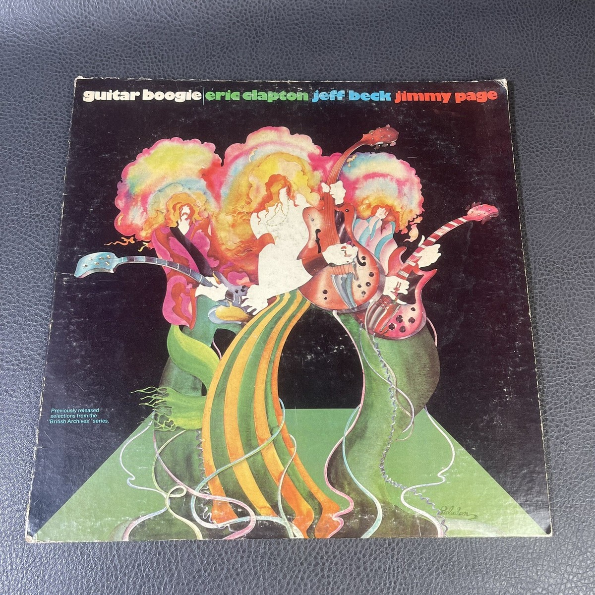 Eric Clapton Jimmy Page Jeff Beck Guitar Boogie Vinyl LP (1971