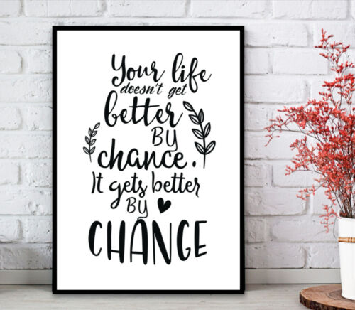 FINE ART QUALITY Inspirational Motivational Prints. Home Wall Picture Quotes - Picture 17 of 24