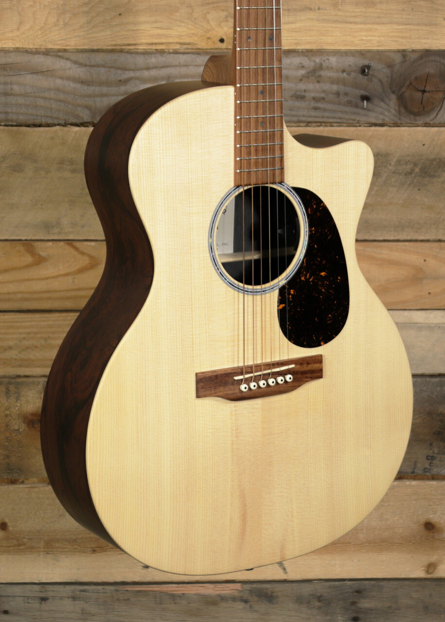 Акустическая/электрическая гитара Martin GPC-X2E Cocobolo Natural с футляром