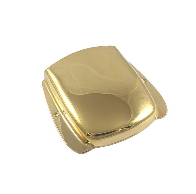 Custom Gold Vintage Style Ashtray Bridge Cover for Fender Jazz J Bass