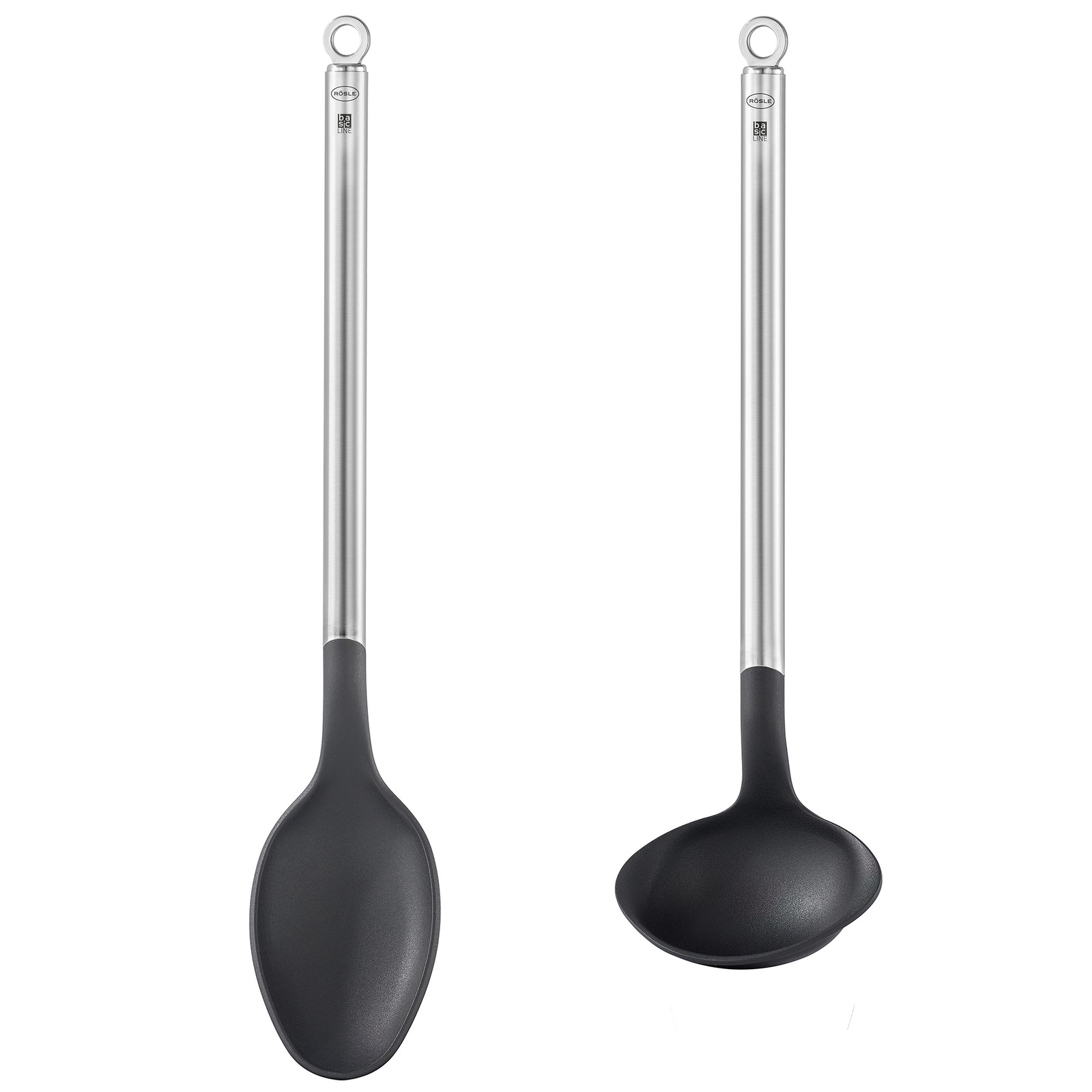 Rösle Gourmet-Set Soße Schöpflöffel Edelstahl Edelstahlgriff 32 x 4 x 7,5 cm