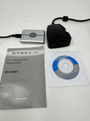 Dynex External  6-in-1 Multiformat Memory Card Reader/Writer DX-CR501