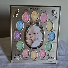 New LaDonna My First Year Photo Frame cute photo frame for Birthday celebrations