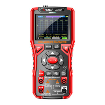 ANENG AOS04 50MS/s 10MHZ Oscilloscope Multimeter AC Voltage Capacitance Ohmmeter