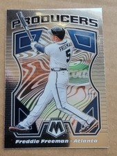 Freddie Freeman 2021 Panini Mosaic Producers Baseball Card P1