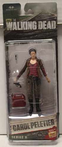 McFarlane Toys WALKING DEAD CAROL PELETIER (2014) 5" Figure, Series 6, NEW