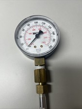 WEISS TL40-200-4L 0-200PSI, 4" FACE, 1/4" BOTTOM MOUNT PRESSURE GAUGE