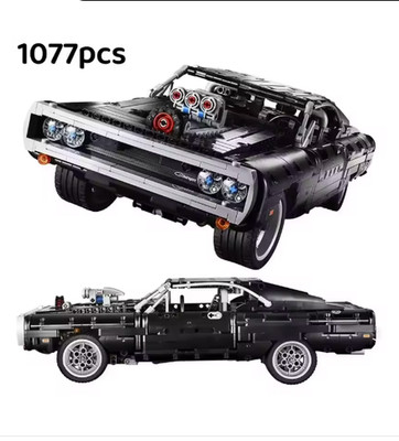 Dodge Charger 42111 Racing Car Building Blocks Fast & Furious Toy Gift-Nobox