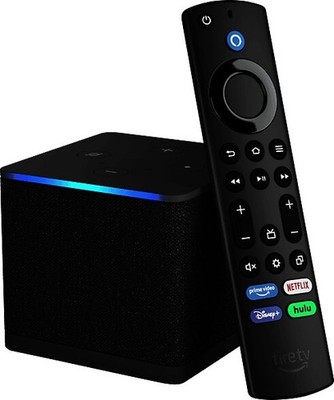 Amazon Fire TV Cube Streaming Mediaplayer Alexa Wi-Fi 6E, 4K Ultra HD