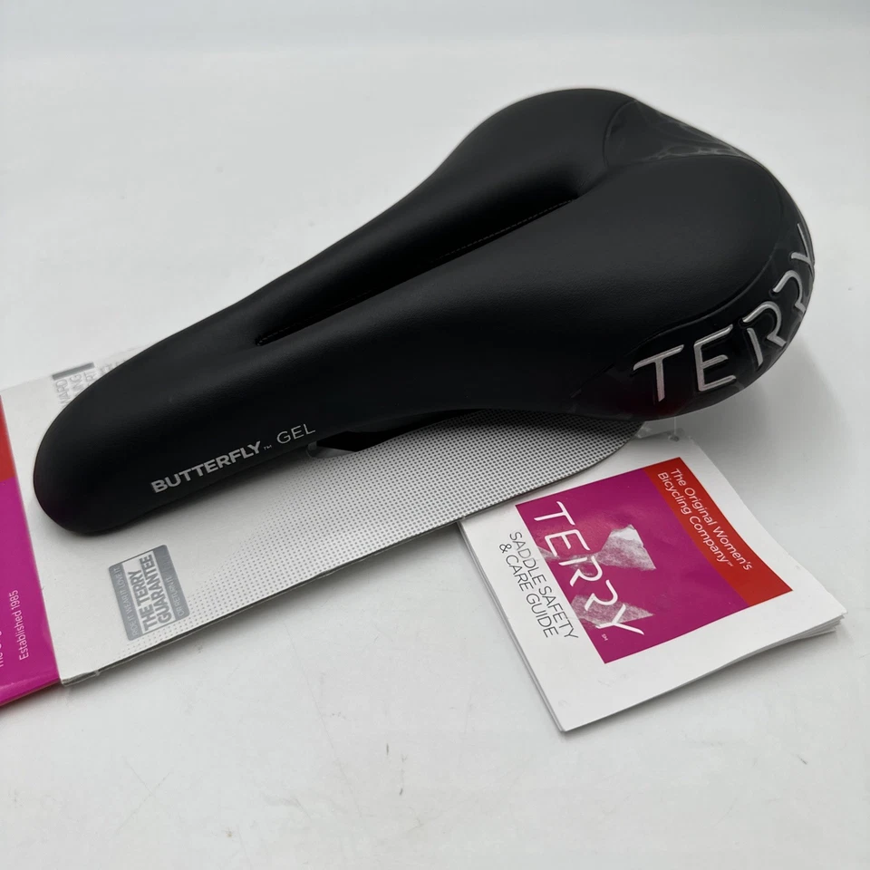 Женское велосипедное седло Terry Butterfly Cromoly Gel — центральный вырез — сиденье для горного велосипеда - Изображение 2 из 4