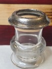 AMSTON STERLING SILVER & GLASS TOOTHPICK HOLDER- NO RESERVE AUCTION-FREE US SHIP — photo 2
