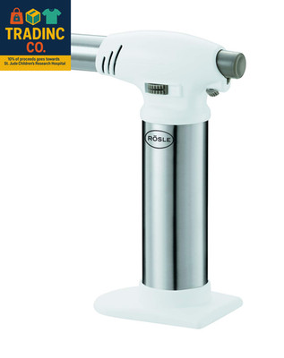 12844 Crème Brulee Butane/Propane Adjustable Kitchen Cooking Torch 6.5 In.