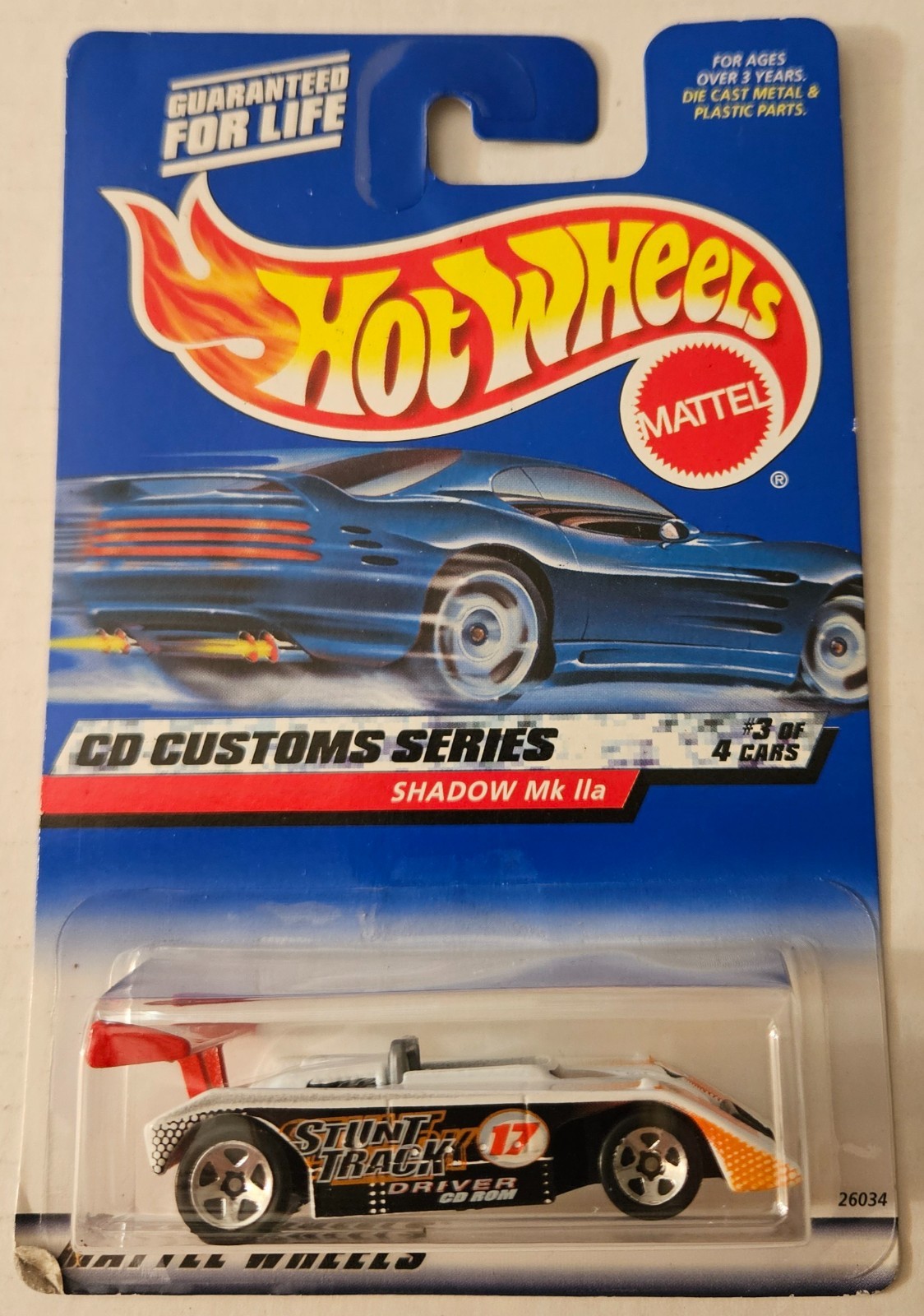 Hot Wheels, Shadow MK IIA, 2000. Diecast.
