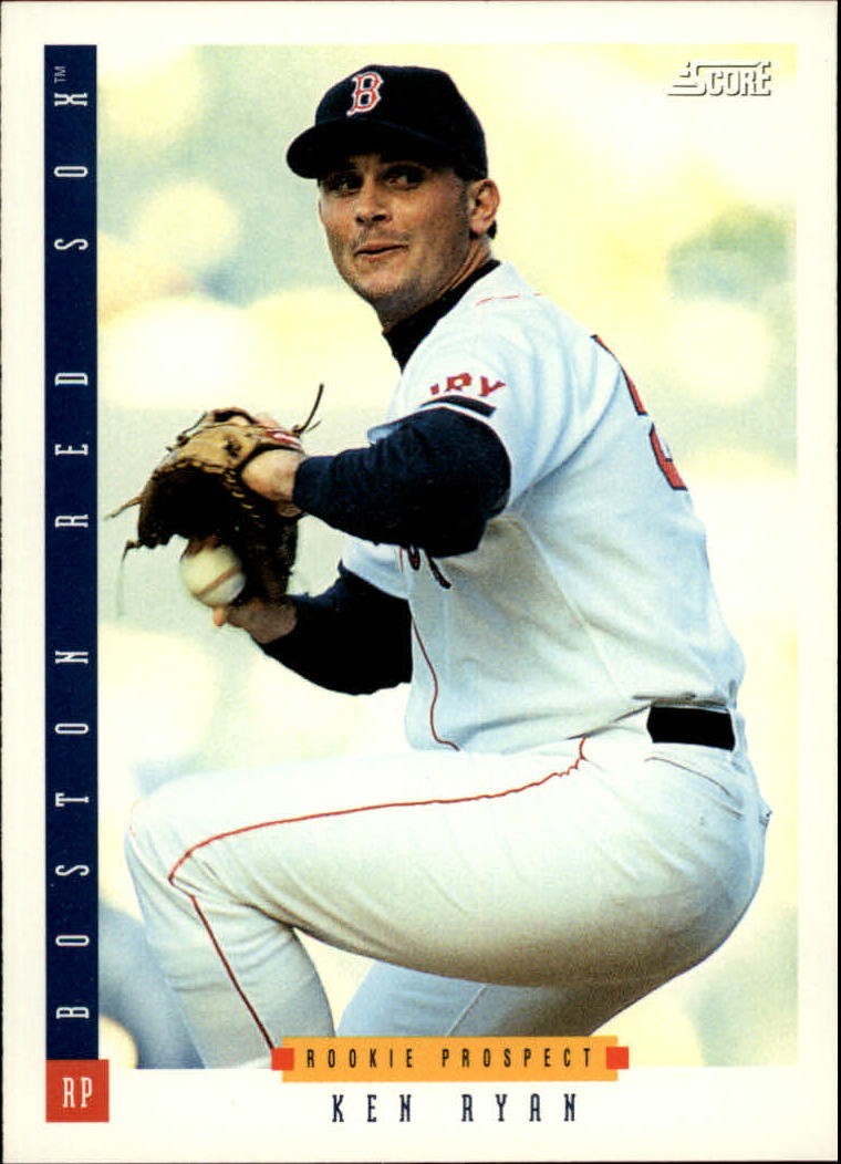 1993 Score #329 Ken Ryan RC - BB