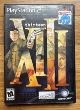 XIII Thirteen (Sony PlayStation 2, 2003) CIB. Tested