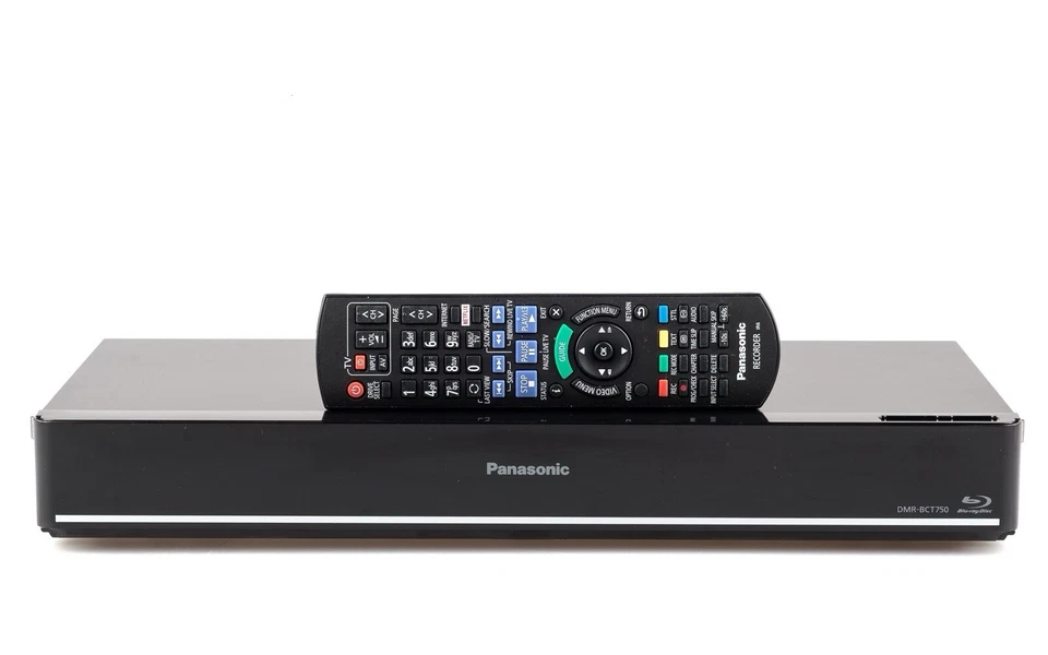 PANASONIC DMR-BCT745 3D BLU-RAY RECORDER 500GB TWIN-HD/HDMI/WLAN/CI+ Sehr Gut