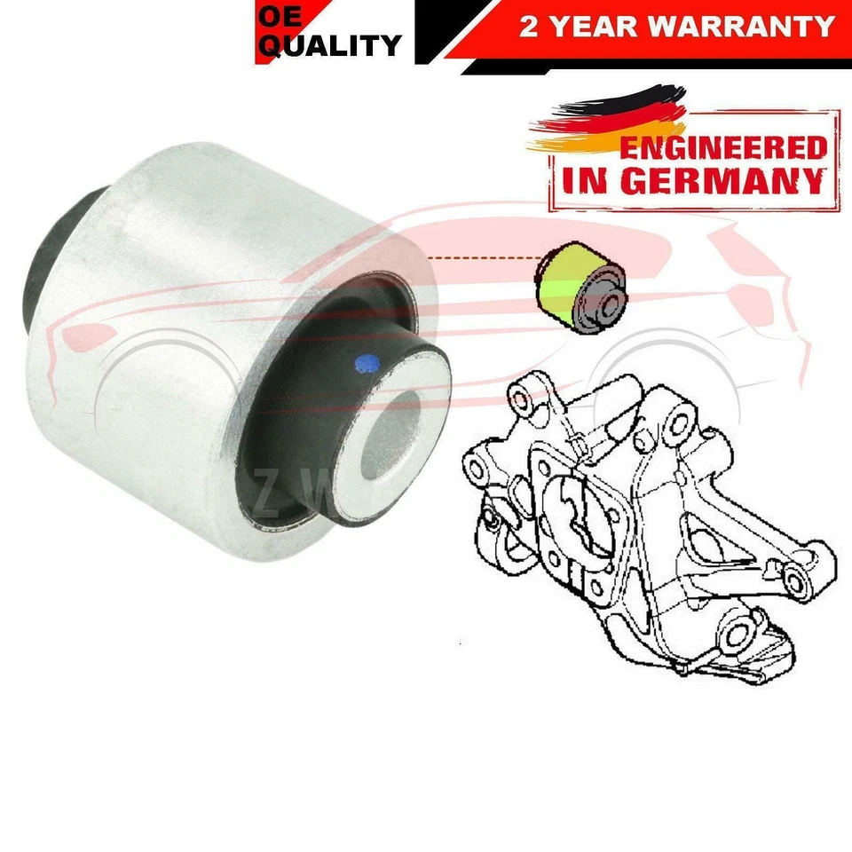 PARA SAAB 9-3 9-3X 93 EJE SUSPENSIÓN TRASERA BUJE BUSH 24469643 CALIDAD OE Foto 4 de 4