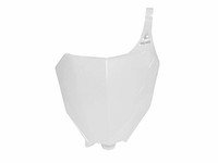 Front Number Plate Racetech White Honda CRF450R/RX.