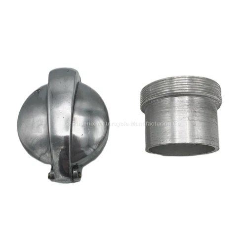 POLISHED 2" "MONZA" FUEL CAP WITH ALUMINIUM FILLER NECK - UK SUPPLIED