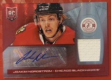 2013-14 Totally Certified Rookie Joakim Nordstrom Autograph Jerseys 9/50