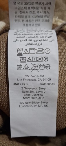 Neu mit Etikett Pottery Barn Dream Kunstfell 20 x 20 Zoll Kissenbezug sand ~ beige Poly Druckknopfverschluss - Bild 9 von 12