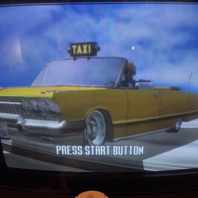 Sega Dreamcast Crazy Taxi PAL No Front Cover