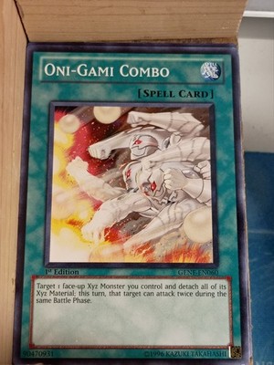Oni-Gami Combo GENF-EN060 Generation Force 1st Edition