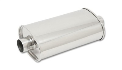 Vibrant Performance 1101 StreetPower Oval Muffler 5in x 9in x 15in Long Body
