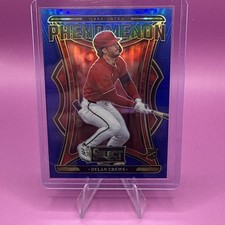 2025 Select Baseball-  RC Dylan Crews 49/49, Washington- Blue Phenomenon Prizm