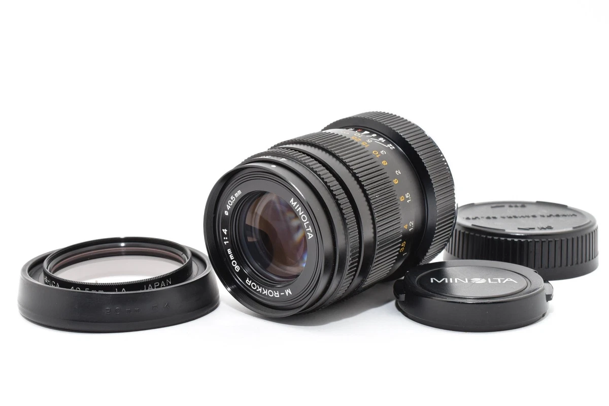 Minolta f/4 Camera Lenses 90mm Focal for sale | eBay