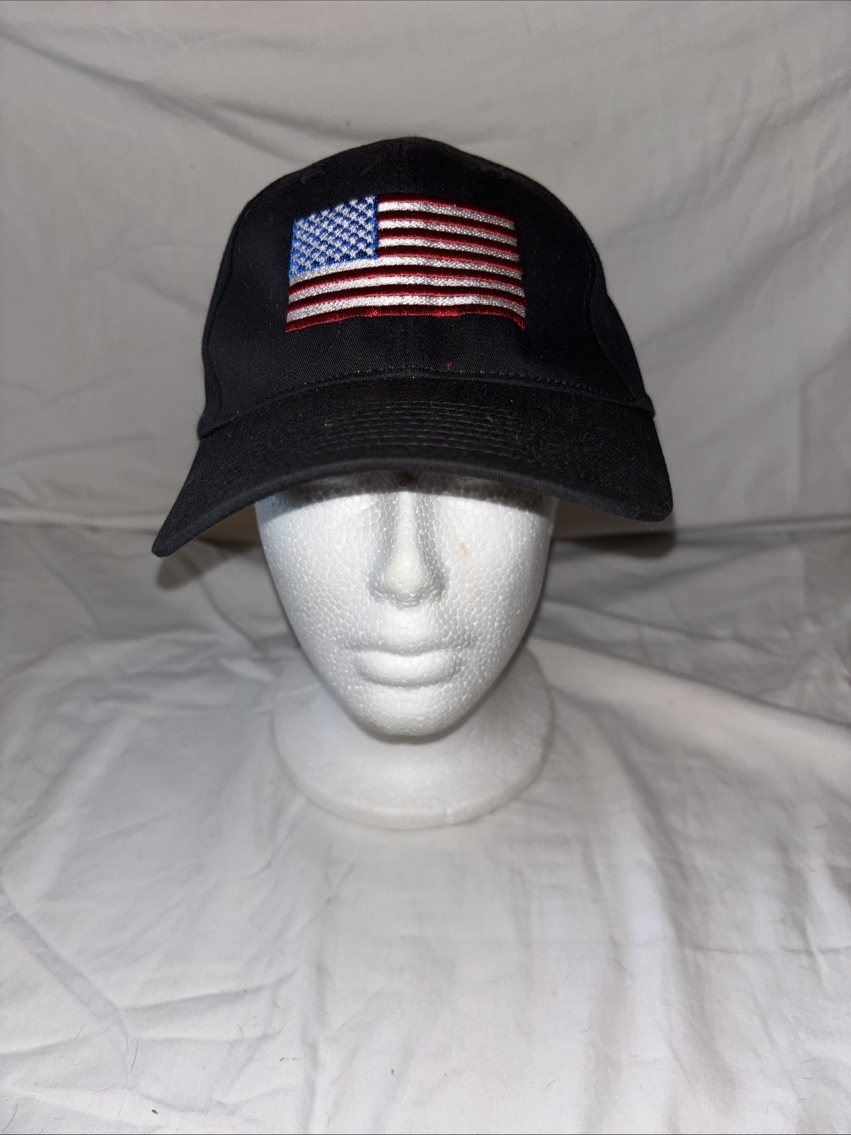 American Flag USA  Strapback Baseball Cap Hat Hit Never Worn