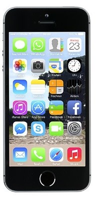 Apple iPhone 5S Smartphone 16GB 4 Zoll Spacegrau ''gut''