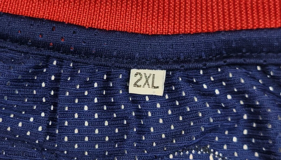 Camiseta WASHINGTON WIZARDS John Wall #2 Mitchell Ness Hardwood Classic 2XL - Imagem 3 de 4