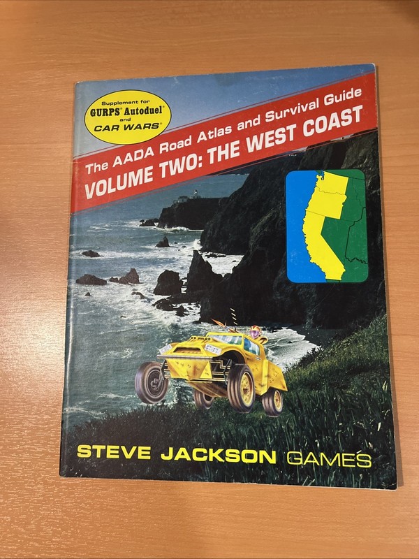 The AADA Road Atlas and Survival Guide Volume Two: The West Coast - Car Wars