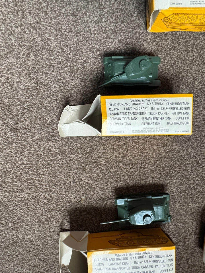 Airfix HO OO T34 Russian Tank in Box - VERY RARE AND COLLECTABLE NEW UNUSED X1 - Image 4 of 4