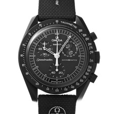Swatch OMEGA x Swatch Mission to the Moon Phase New Moon SO33B700 black WATC...