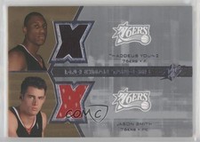 2007-08 SPx Freshman Tandems Jerseys Thaddeus Young Jason Smith #F2-YS 05ti
