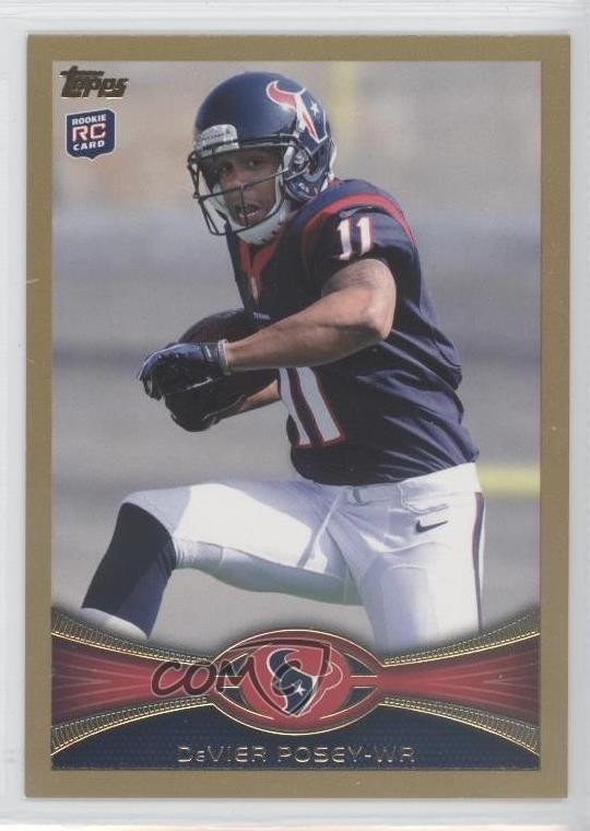2012 Topps Gold 1563/2012 DeVier Posey #28 Rookie RC 1b8