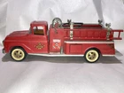 TONKA NO. 5 SUBURBAN FIRE TRUCK PRESSED STEEL TOY 1960s- As Is