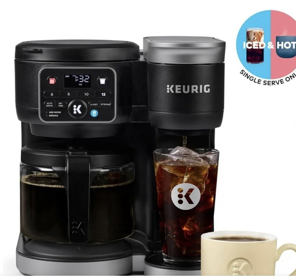 Keurig K-Duo Gen 2 Hot & Iced Single Serve & Carafe Coffee Maker