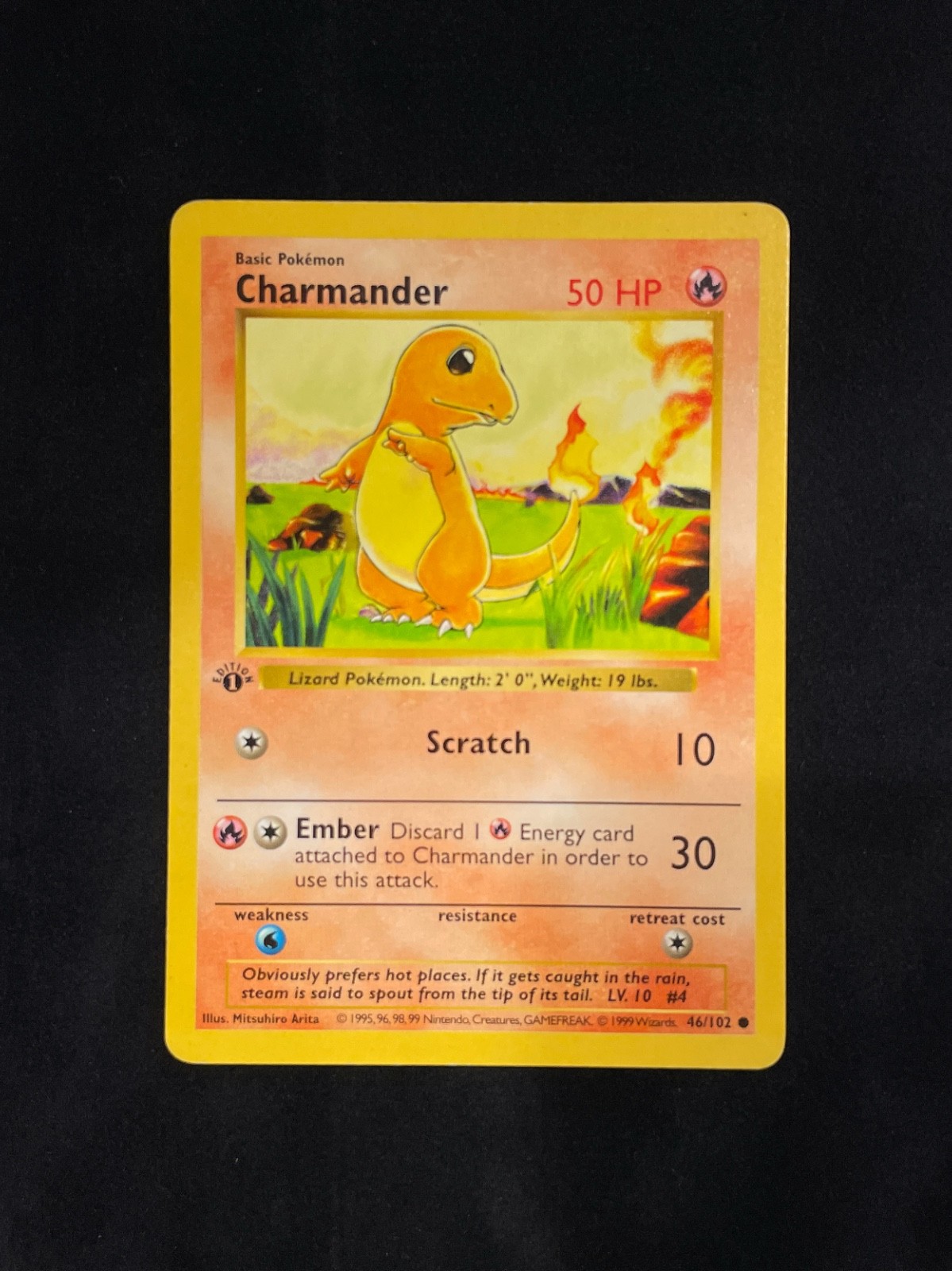 Charmander 1999 Pokemon Game #46 1st Edition Price Guide - Sports