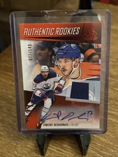 Vincent Desharnais 2023-24 SP Game Used #216 Rookie Patch Auto /149