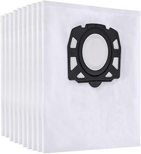 12 Pezzi Sacchetti per Karcher Aspirapolvere WD4 WD5 WD6 WD5P WD6P Premium MV4 M