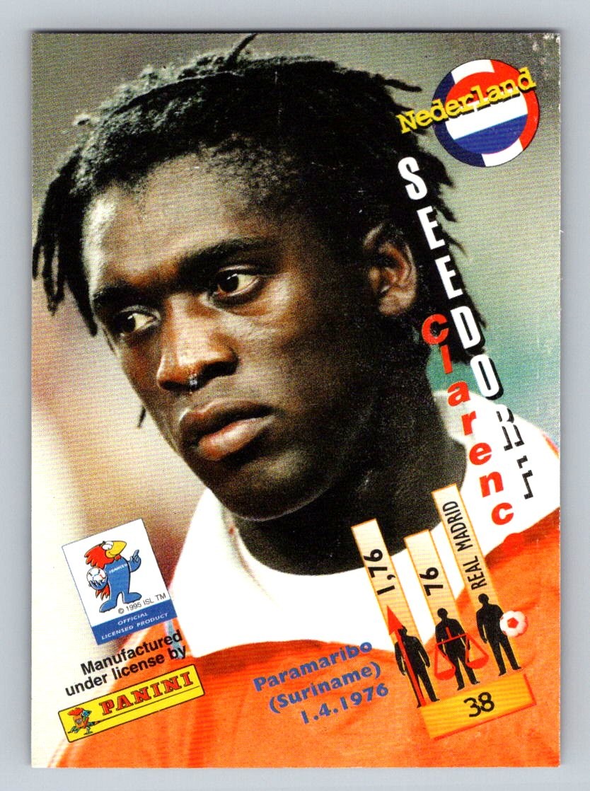 1998 Panini World Cup #38 Clarence Seedorf | eBay