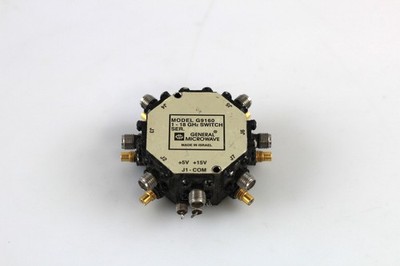 General Microwave G9160 RF Switch 1?18GHz 7-Port Coaxial Microwave Switch