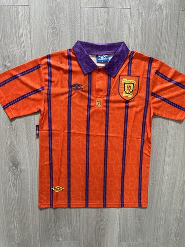 Scotland 1993/95 Away Medium Vintage Retro Football Shirt Jersey