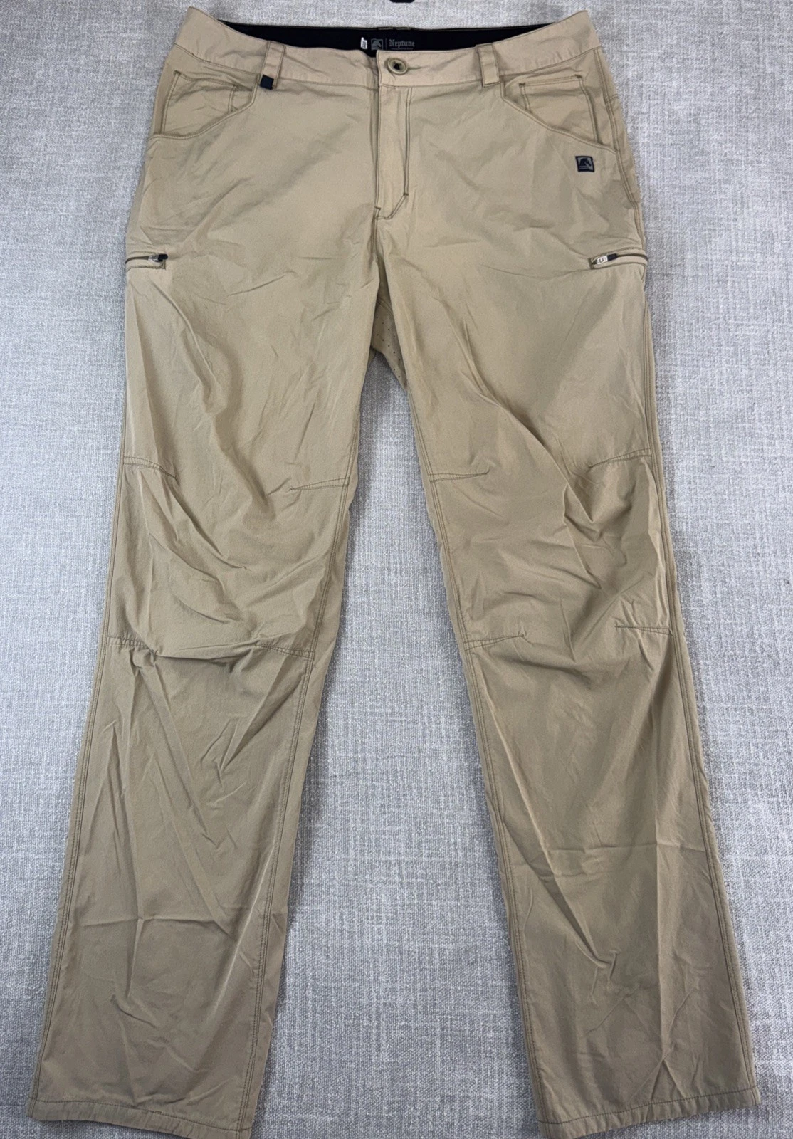 Td Apparel Neptune Amphibious Pants Mens 36x34 Tactical Stretch Khaki Hiking