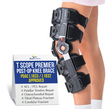 Breg T Scope Premier Post-Op Knee Brace: Superior Support  Comfort for Recovery