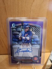 2025 Bowman Chrome - Angel Cepeda #CPA-AC Purple Refractor /250 Cubs